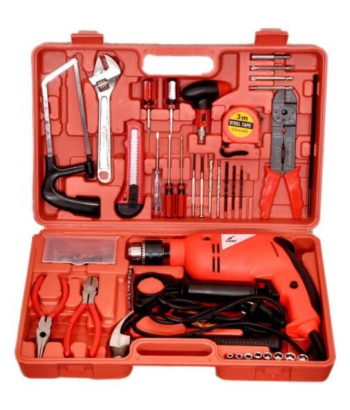 Agni A1205 Drill Machine 13mm with 105pcs Professional Tool Kit