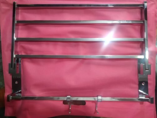 Folding Stainless Steel Towel Hanger & Rack 18" inch. (304 Grade)